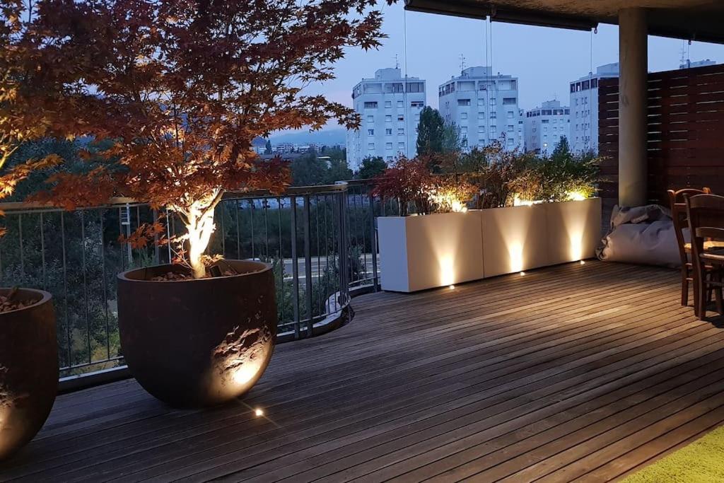 Appartamento Vista San Luca Con Terrazza Panoramica Bologna Eksteriør bilde